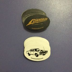 Brandy Melville Los Angeles and Car Stickers